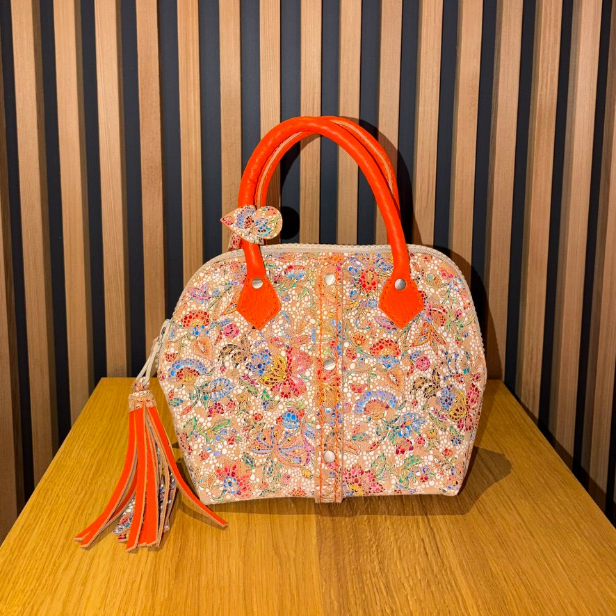 Mosaïque Fleurie Orange